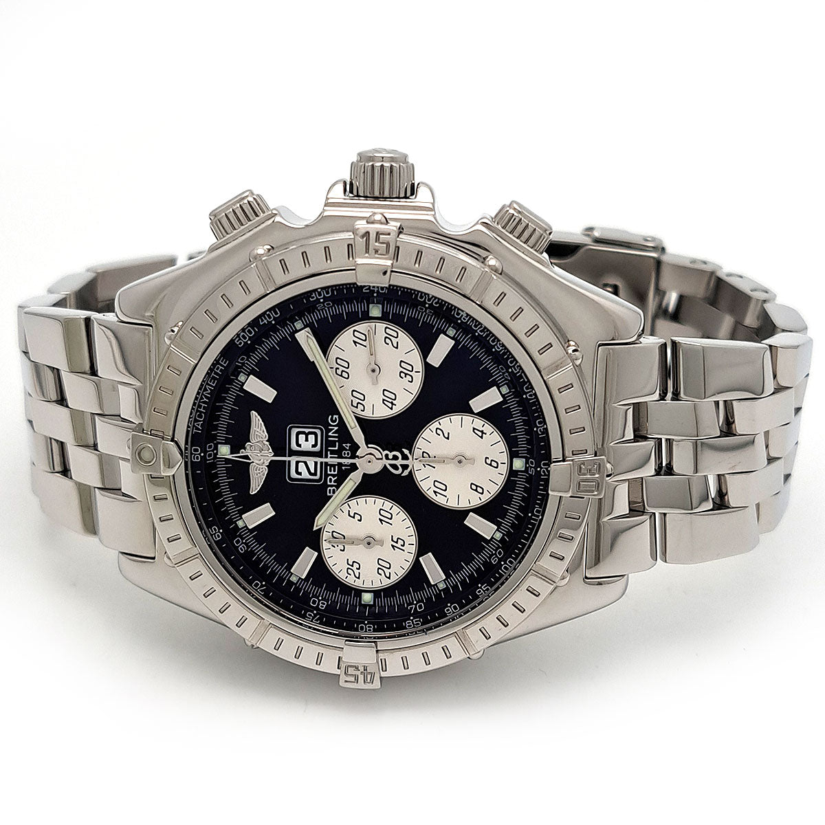 Breitling Crosswind Special A44355 Automatic Watch, Stainless Steel, Men's (Pre-owned) A44355