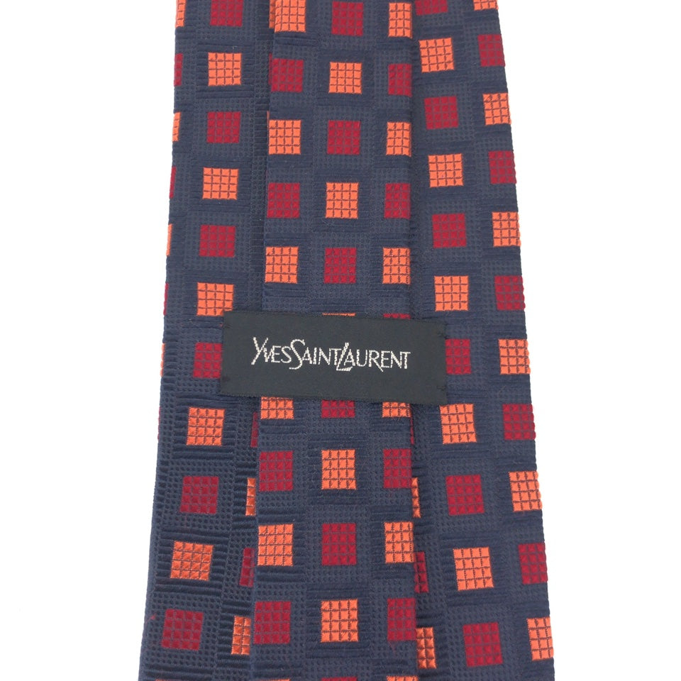 Yves Saint Laurent Silk Tie 102972 in Very Good Condition