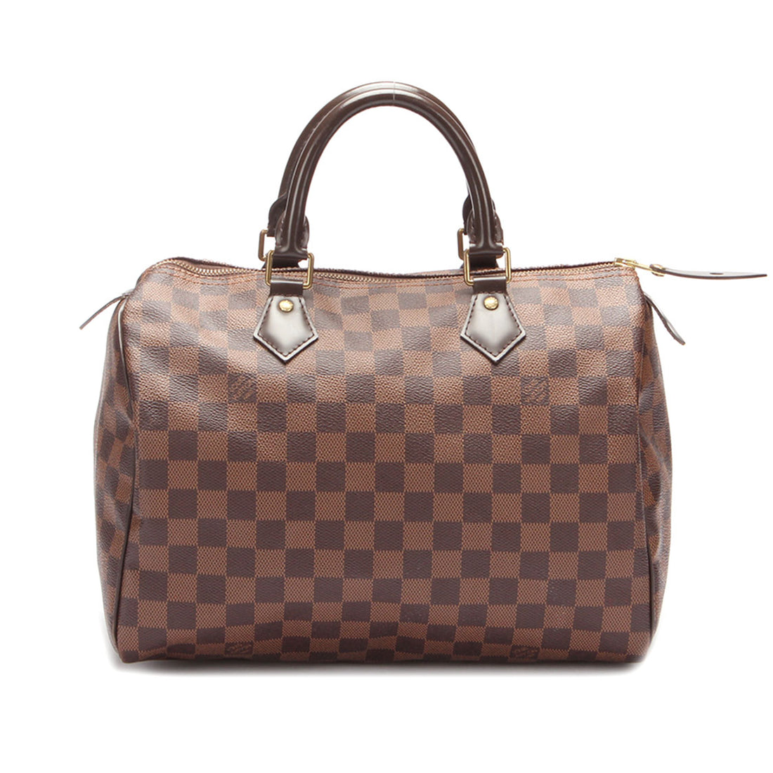 Louis Vuitton Damier Ebene Speedy 30 Canvas Handbag in Very Good Condition