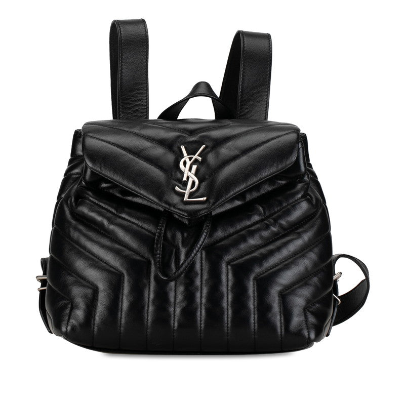 Yves Saint Laurent Medium Leather Loulou Backpack Leather Backpack 487220 in Good condition