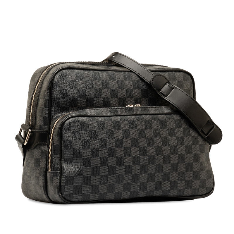 Louis Vuitton Damier Graphite Io Canvas Shoulder Bag N45252 in Good condition