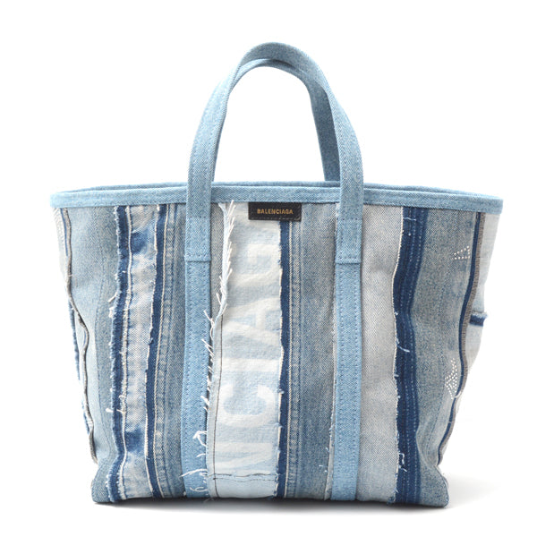 Balenciaga Denim Tote Bag Barbes 671409