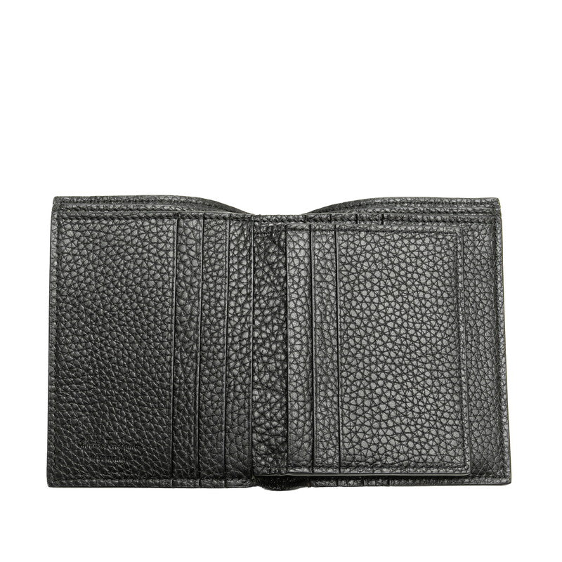 Salvatore Ferragamo Gancini Embossed Leather Wallet