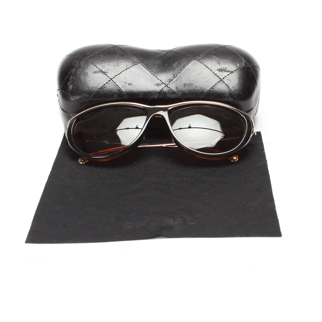 Tortoiseshell Tinted Sunglasses