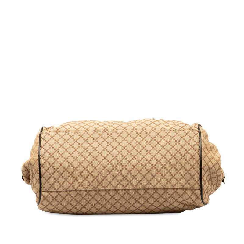 Gucci Sukey 2WAY Leather Canvas Handbag