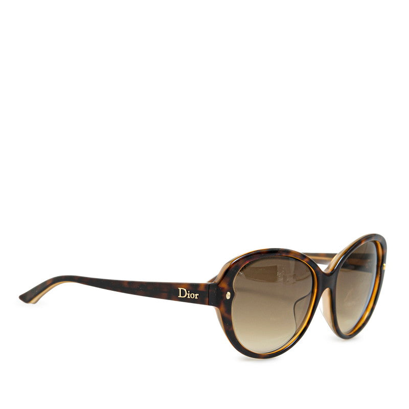 Dior Logo Plastic Sunglasses Brown