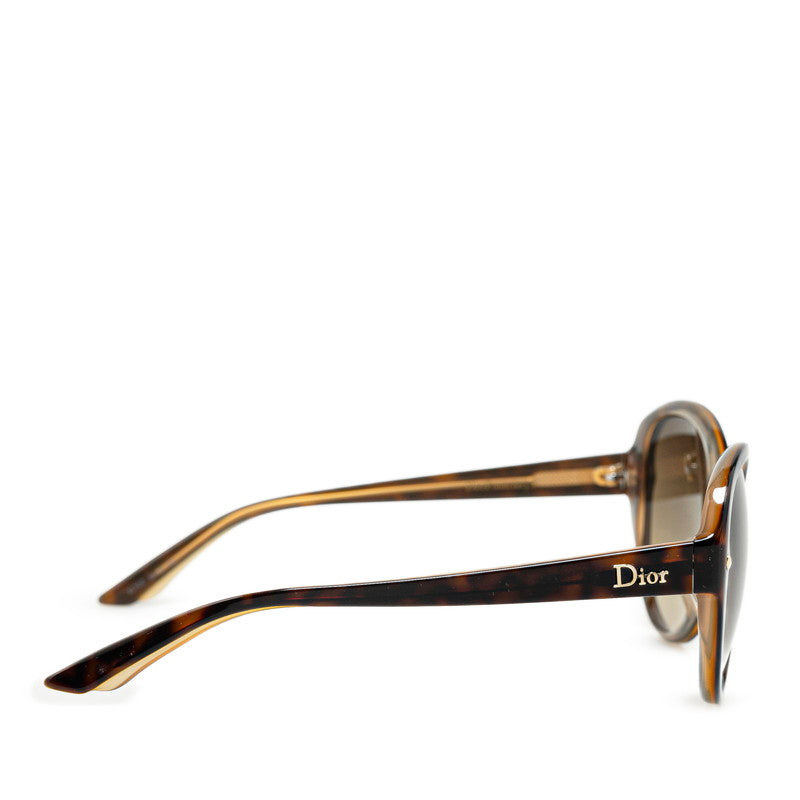 Dior Logo Plastic Sunglasses Brown