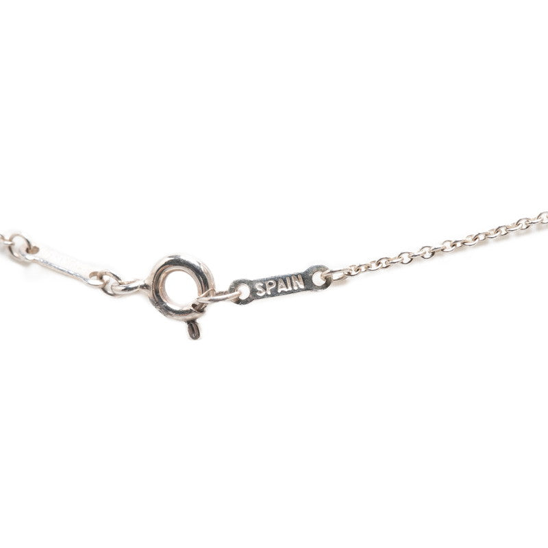 Tiffany & Co Open Heart Necklace Silver