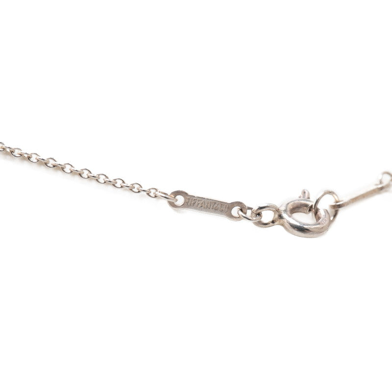 Tiffany & Co Open Heart Necklace Silver