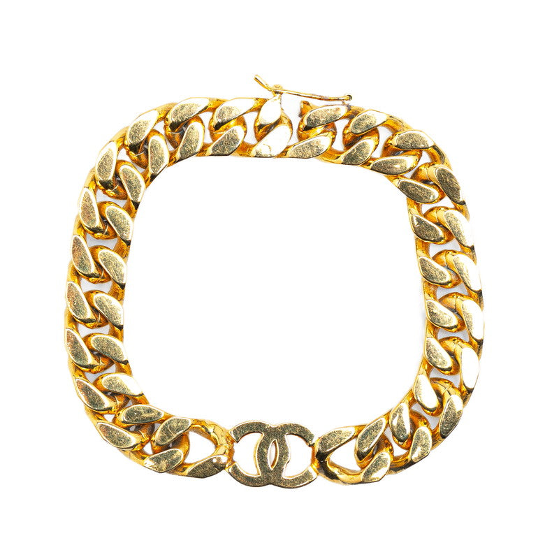 Chanel Gold Chain Bracelet