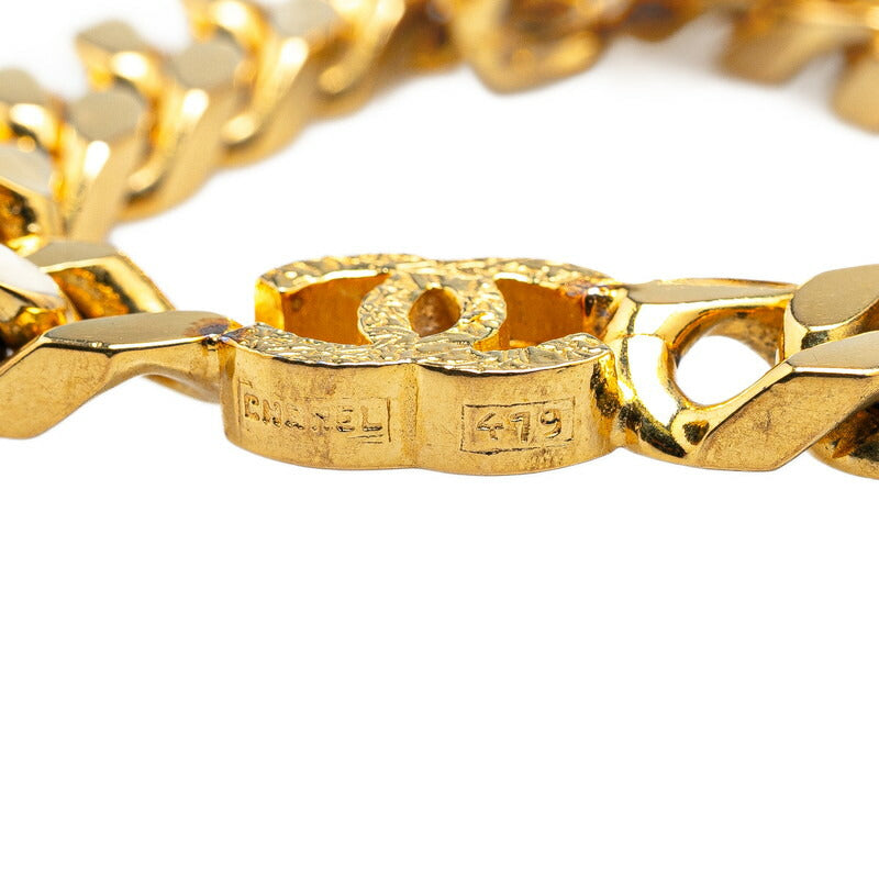 Chanel Gold Chain Bracelet