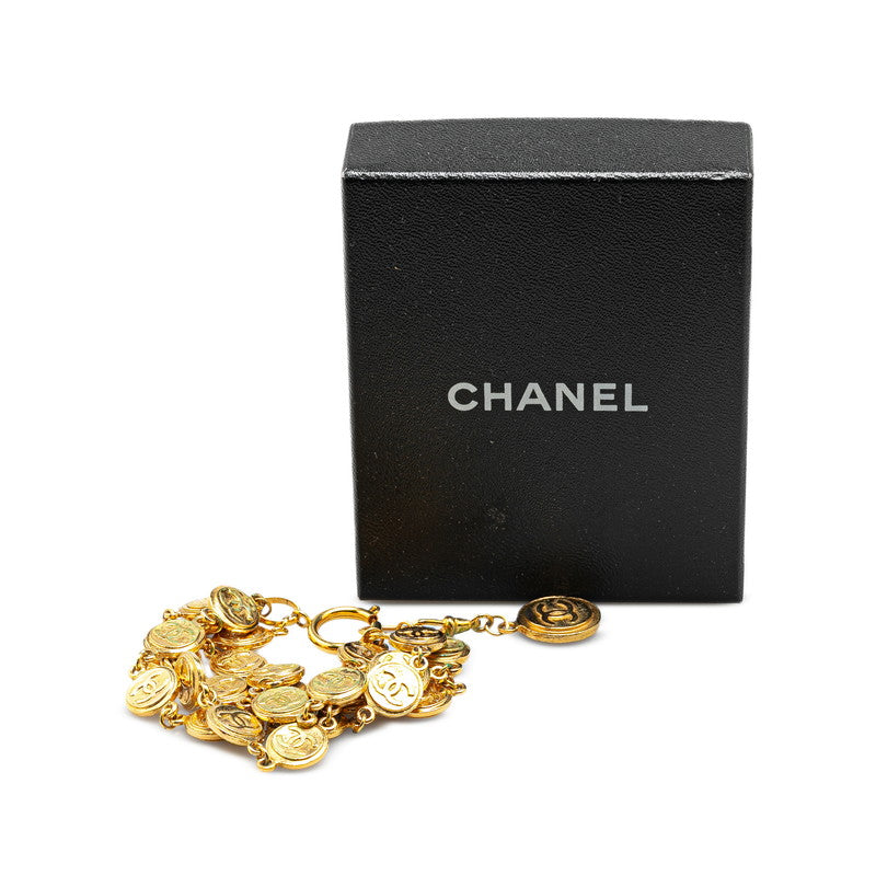 Chanel Coco Mark Gold Bracelet