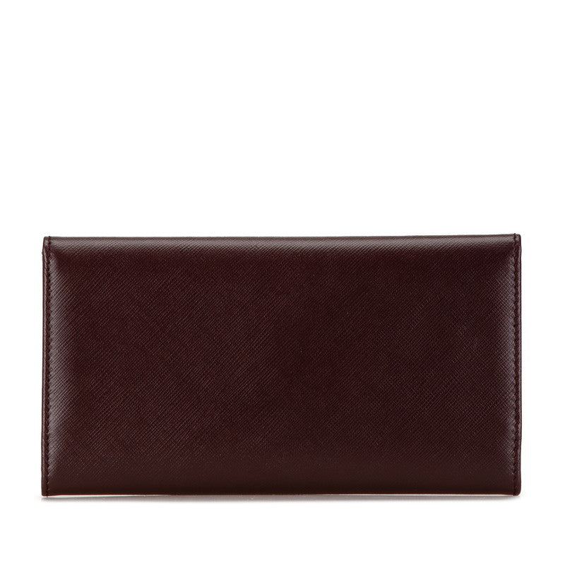 Salvatore Ferragamo Vara Leather Long Wallet in Great Condition