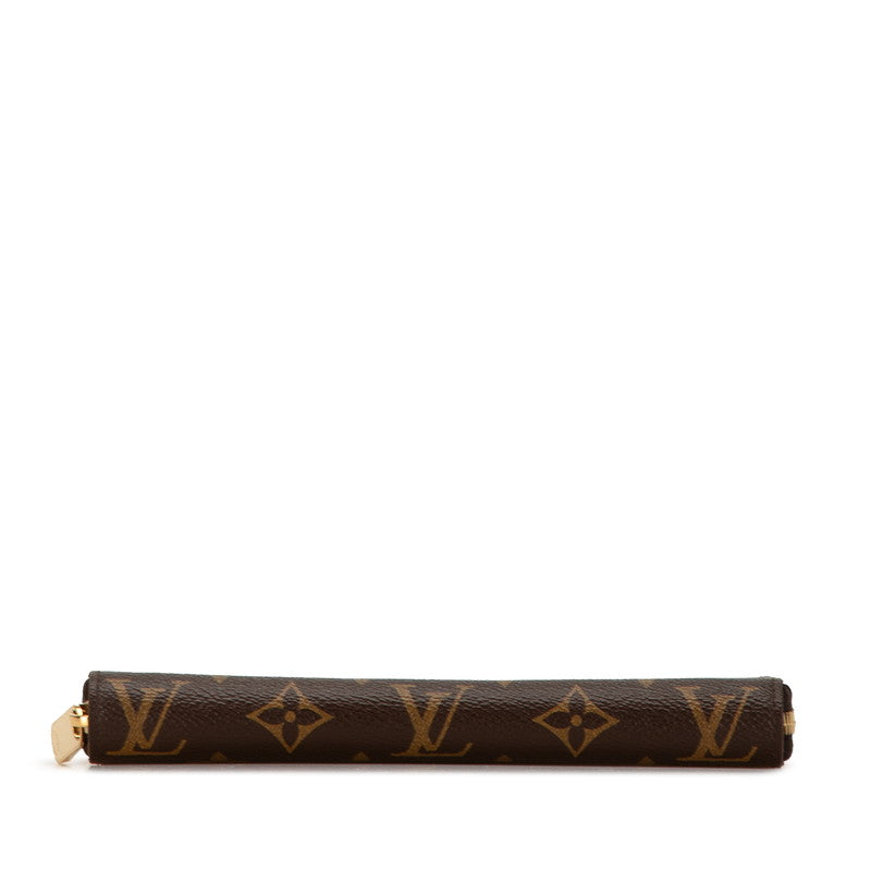 Louis Vuitton Monogram Zippy Wallet M60017 Brown PVC