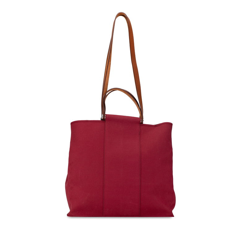 Hermes Cabas GM 2WAY Tote Bag Red