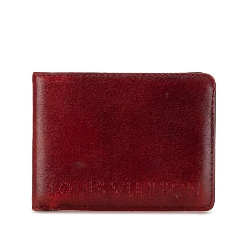 Louis Vuitton Leather Bifold Wallet M95525 in Very Good Condition