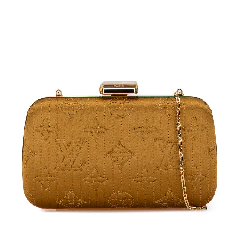 Louis Vuitton Satin Minodier Clutch Bag