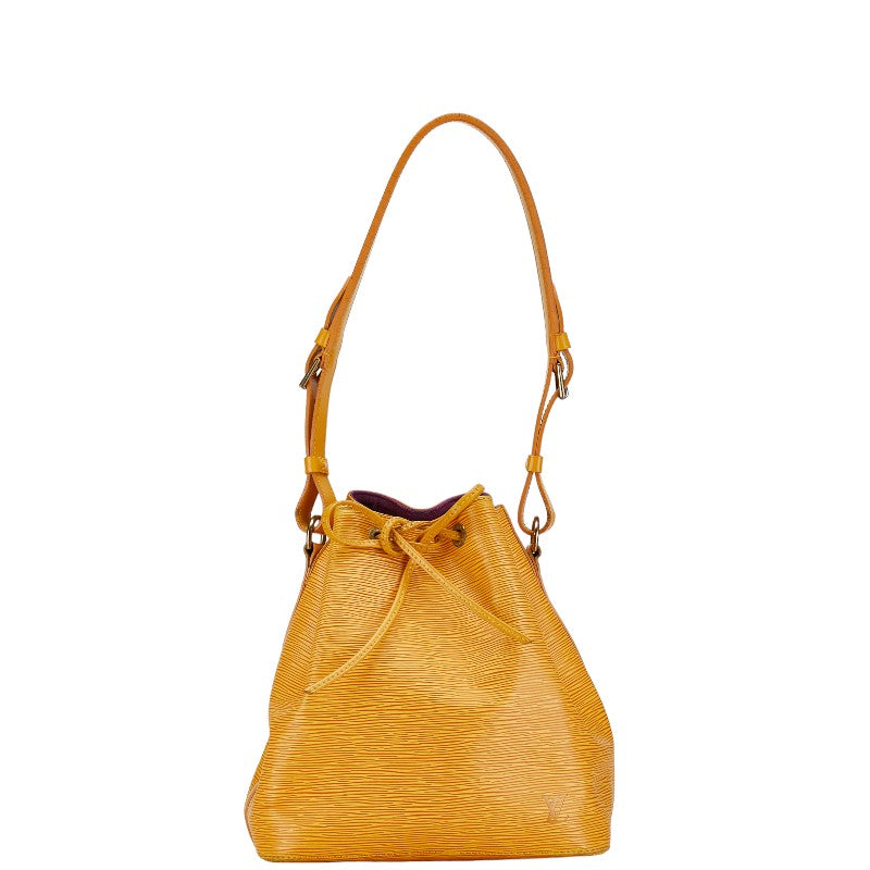 Louis Vuitton Epi Petit Noe Shoulder Bag M44109 Yellow Leather in Good Condition