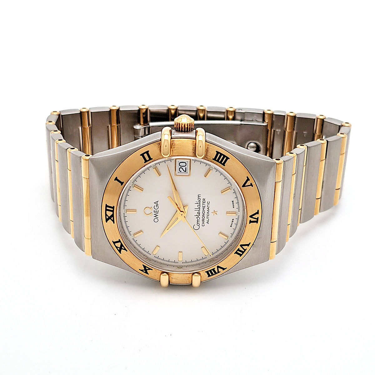 OMEGA Constellation Overhauled 1202.30 Automatic Stainless Steel Yellow Gold Men’s Pre-owned Watch 1202.3