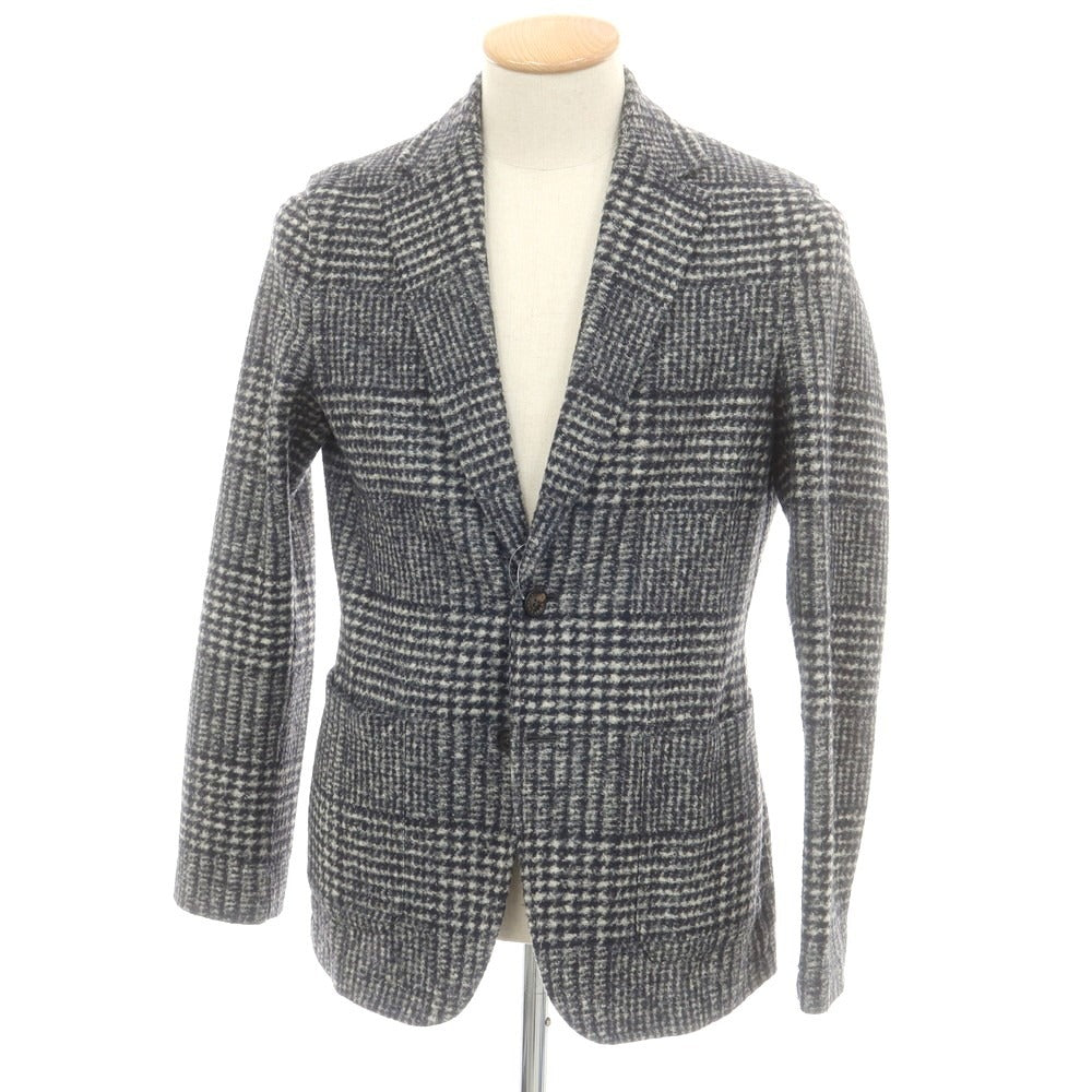 T-JACKET Polyester Wool Jersey Casual Jacket