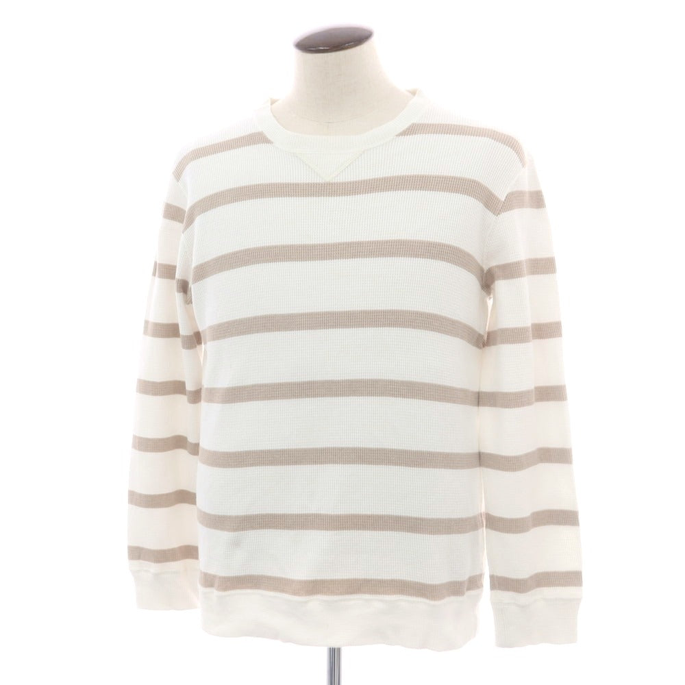 Brunello Cucinelli Cotton Stripe Long Sleeve T-shirt