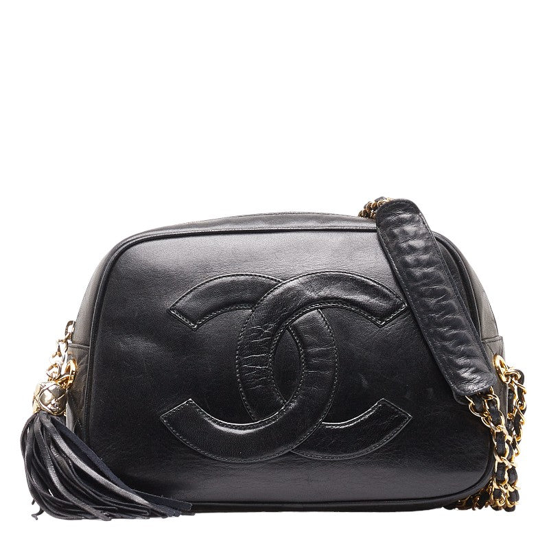 Chanel CC Camera Bag Chain Bag  Leather Shoulder Bag in Good condition