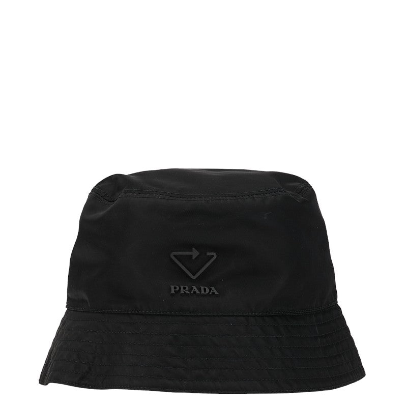 Prada Re-Nylon Bucket Hat Black S in Great Condition