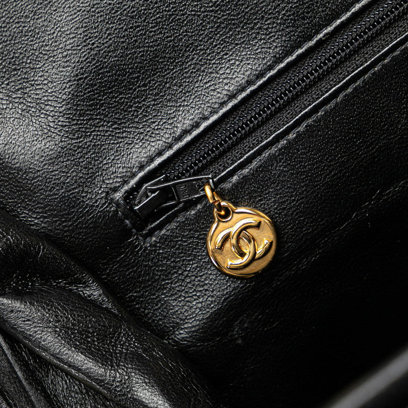 Chanel Caviar Skin Coco Mark Tote Bag