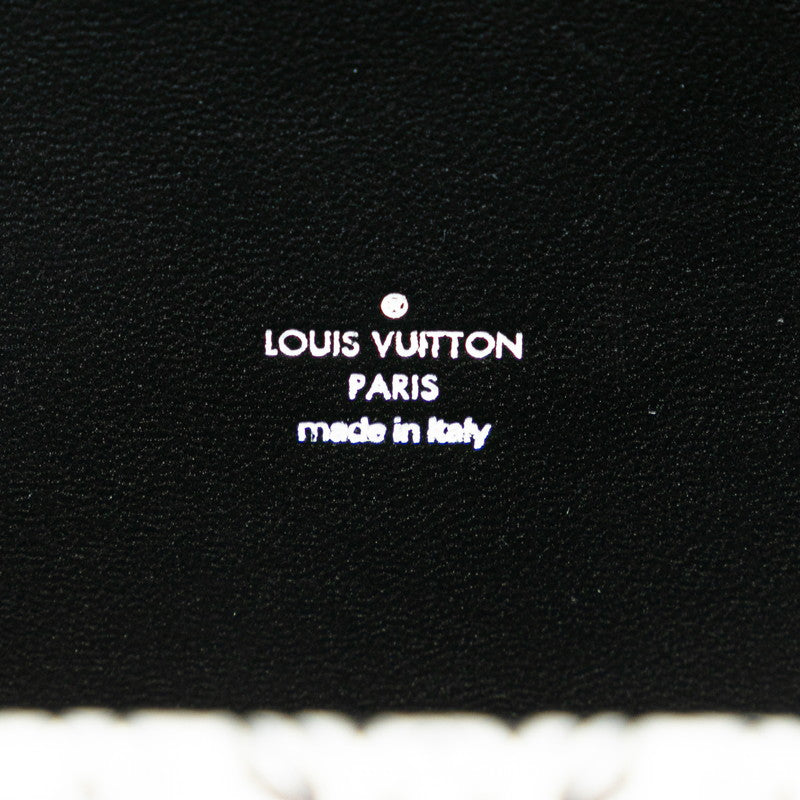 Louis Vuitton Leather Petite Malle Feather One Shoulder Bag in Very Good Condition