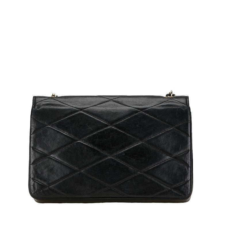 Chanel Lambskin Matelasse Diamond Stitch Chain Shoulder Bag