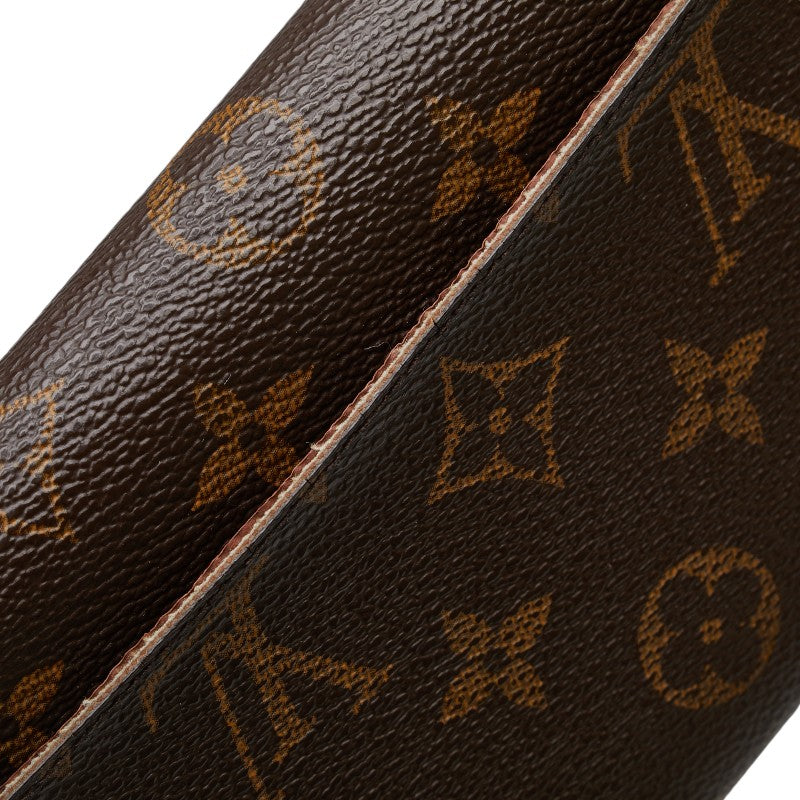 Louis Vuitton Monogram Portefeuille Sarah Long Wallet M60531 Brown PVC Leather