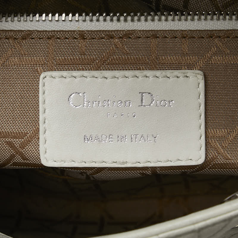 Dior Lady Dior Cannage Leather Handbag