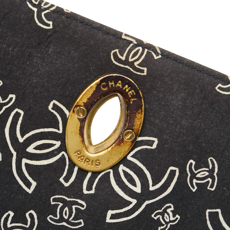 Chanel Cotton Matelasse Coco Mark Bandana Chain Bag