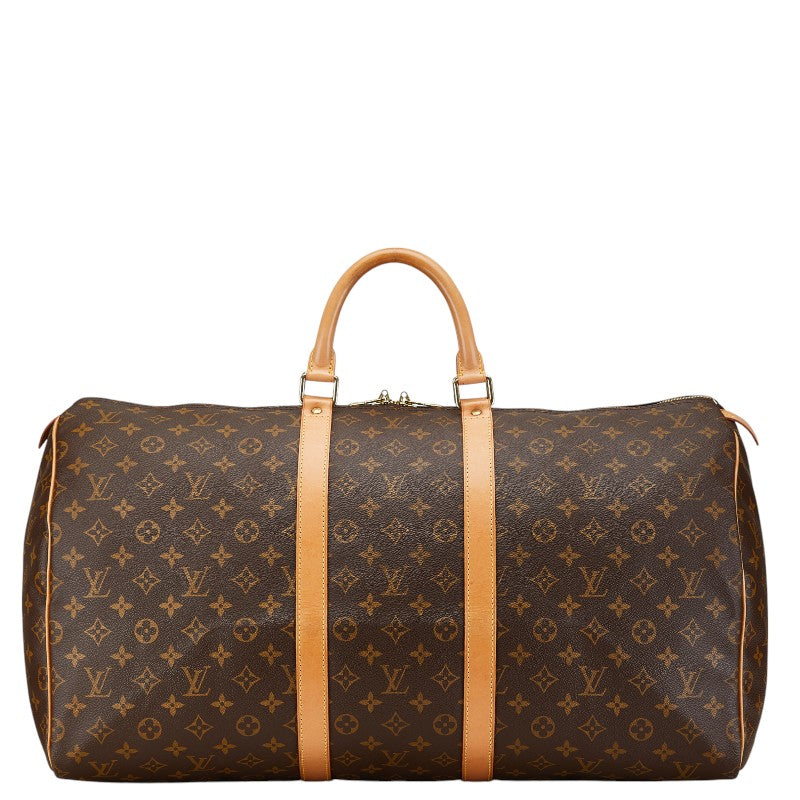 Louis Vuitton Monogram Keepall 55 Boston Bag