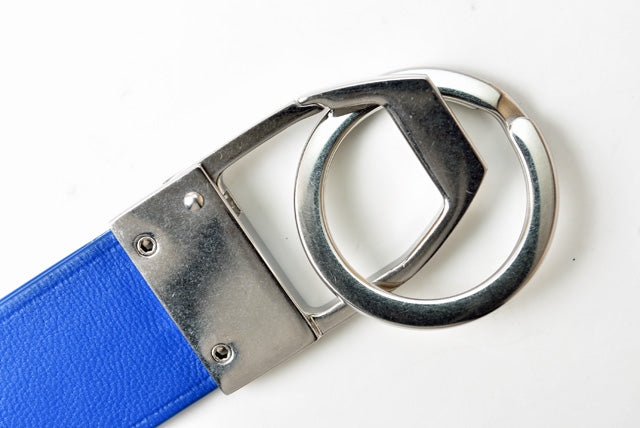 Bottega Veneta Keyring/Keyholder 578208 Blue in Pristine Condition