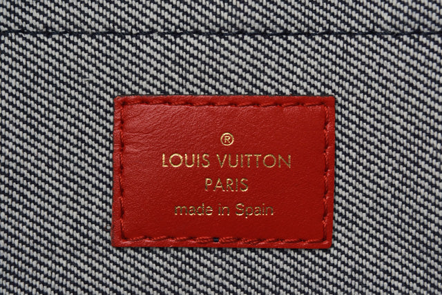 Louis Vuitton Denim Monogram Mini Backpack/Shoulder Bag M45043