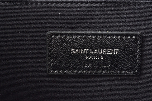 Yves Saint Laurent Leather iPad Mini Clutch Bag in Pristine Condition