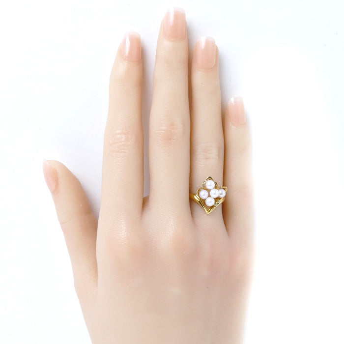 K18YG Yellow Gold Ring 12