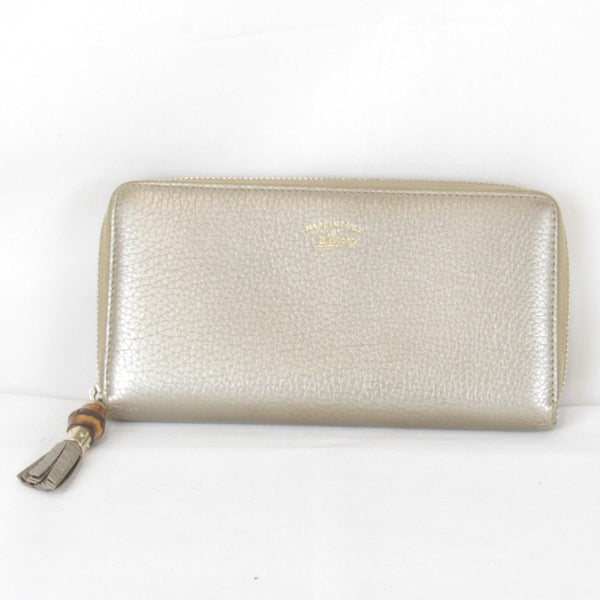 Gucci Bamboo Tassel Leather Wallet