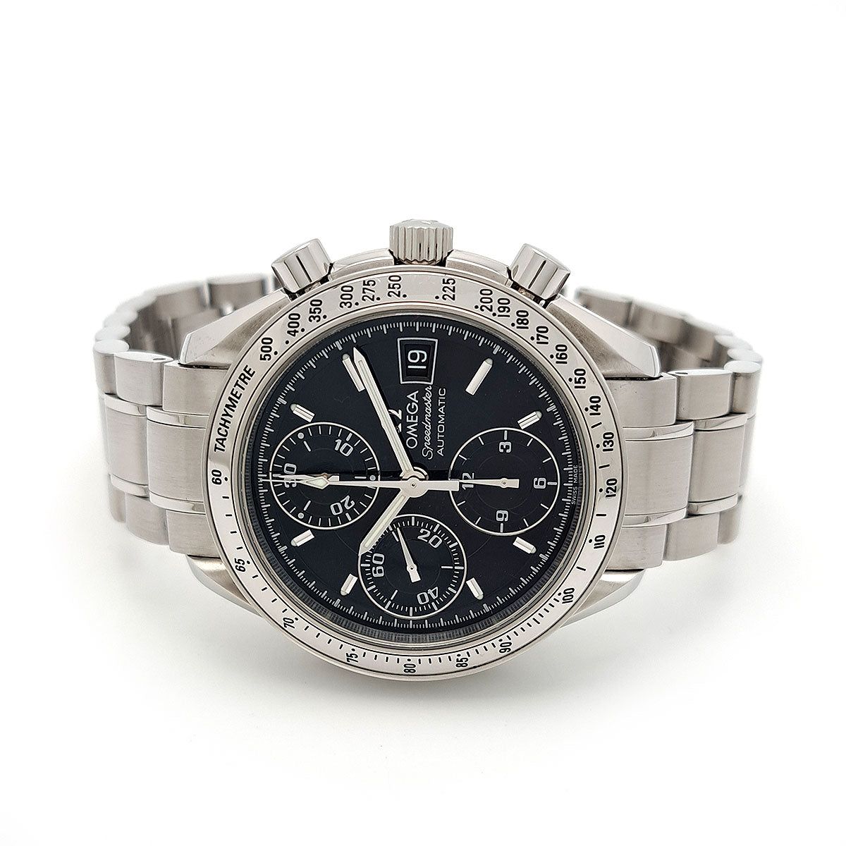 OMEGA Speedmaster Date 3513.50 Automatic Stainless Steel Men’s Pre-owned Watch 3513.5