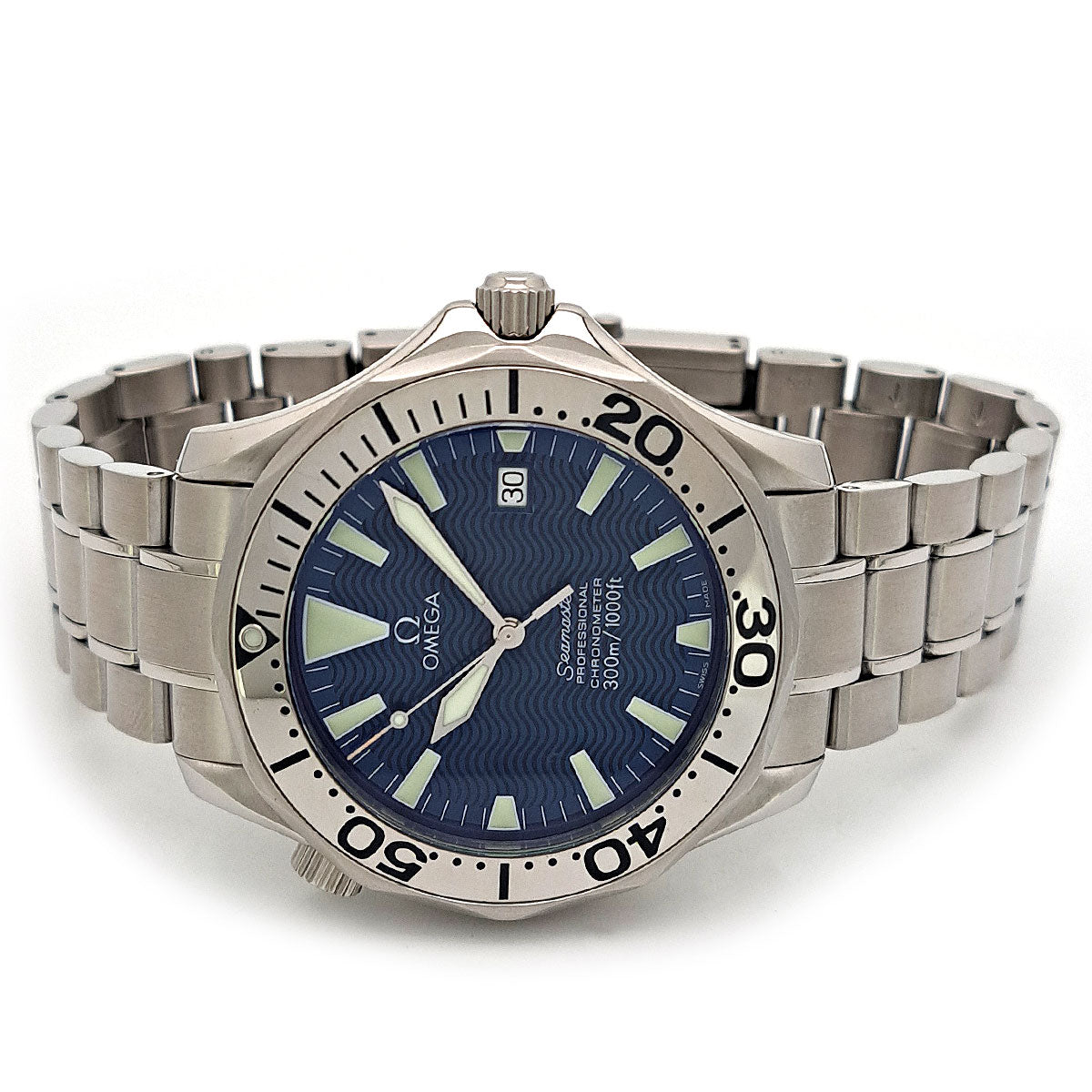 OMEGA SeaMaster Professional 300M Stainless Steel Men's Timepiece, Overhauled Model 2255.80 2255.8