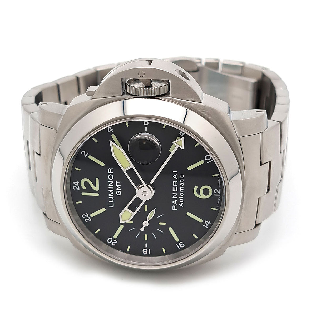 Officine Panerai Luminor GMT Automatic Stainless Steel Men's Watch PAM00297