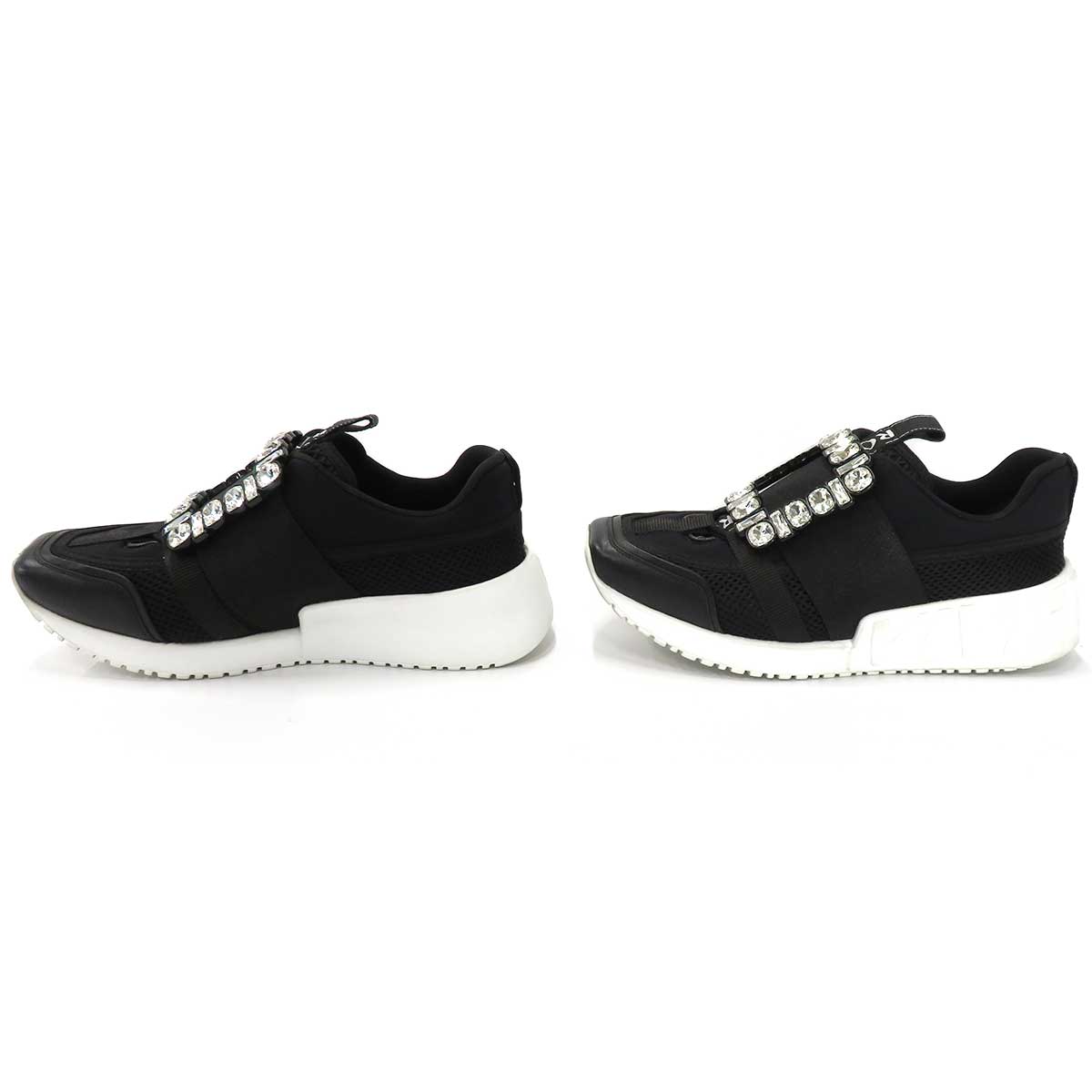 Roger Vivier Leather Slip-On Sneakers