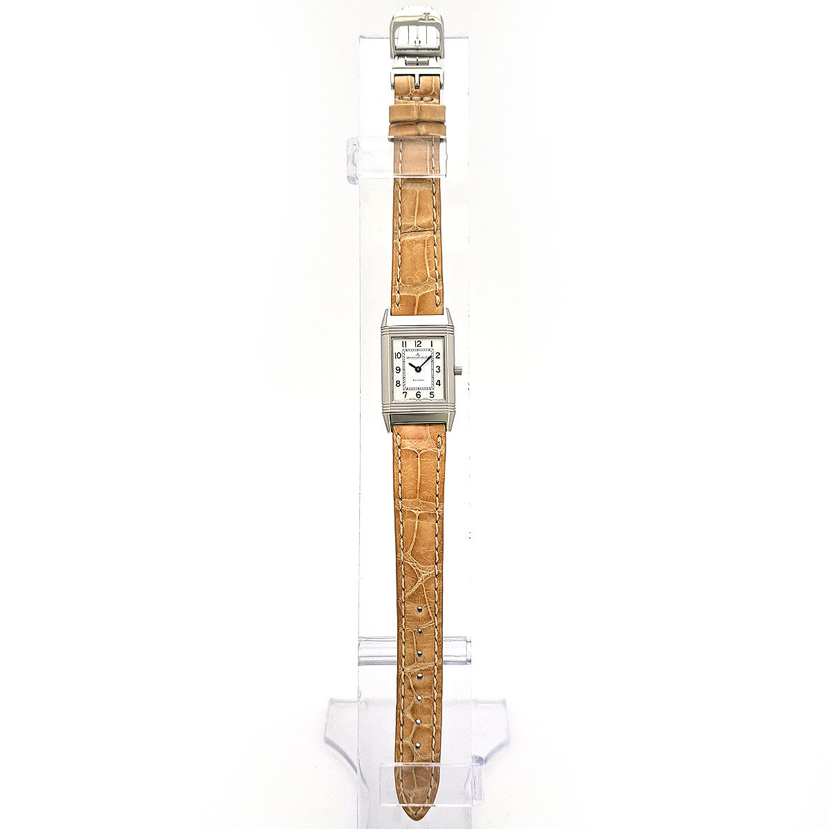 Jaeger-LeCoultre Reverso Lady 260.8.86 Women's Hand-wound Stainless Steel Wristwatch [Pre-Owned] 260.8.86