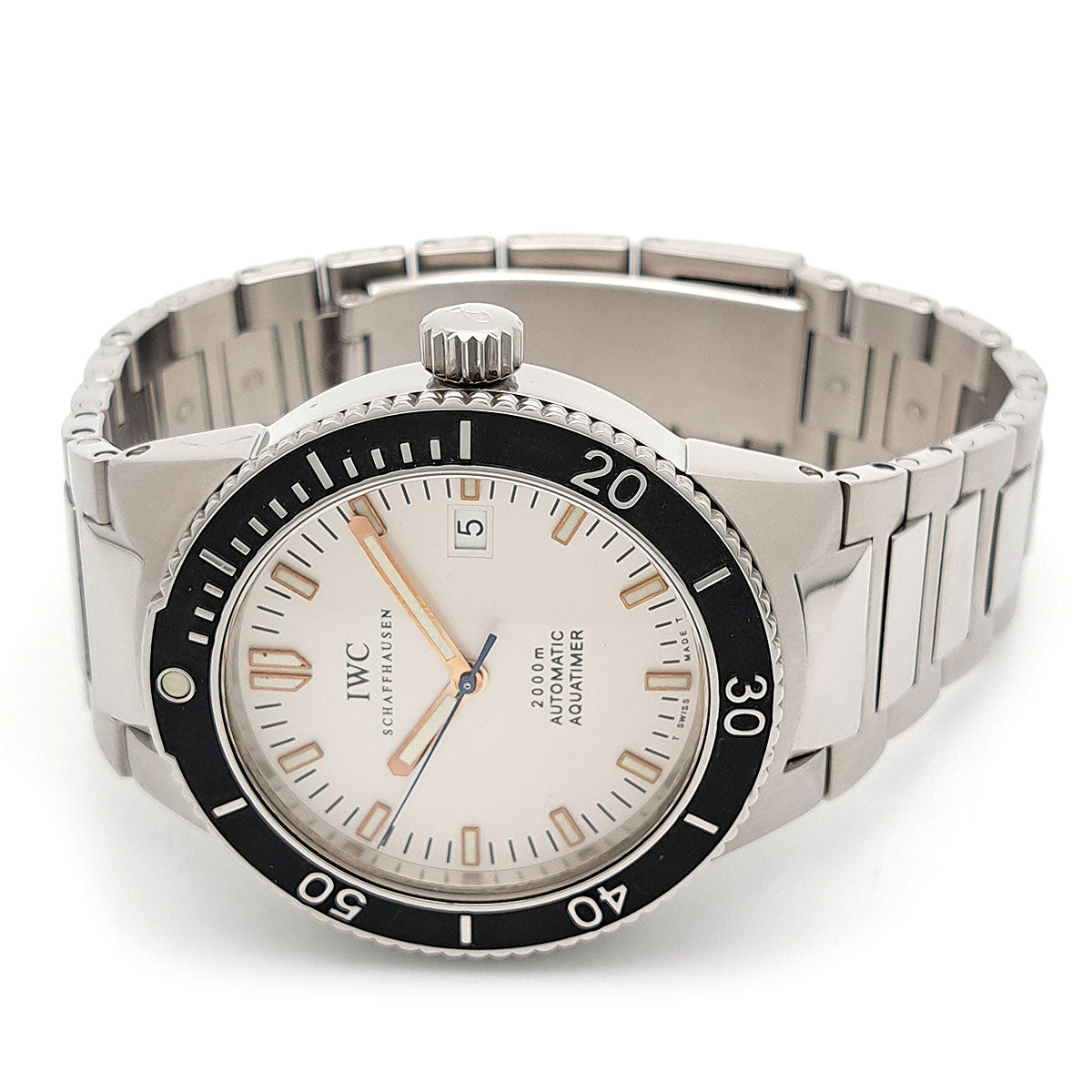 IWC GST Aquatimer Stainless Steel Men's Watch, Model IW353603 IW353603