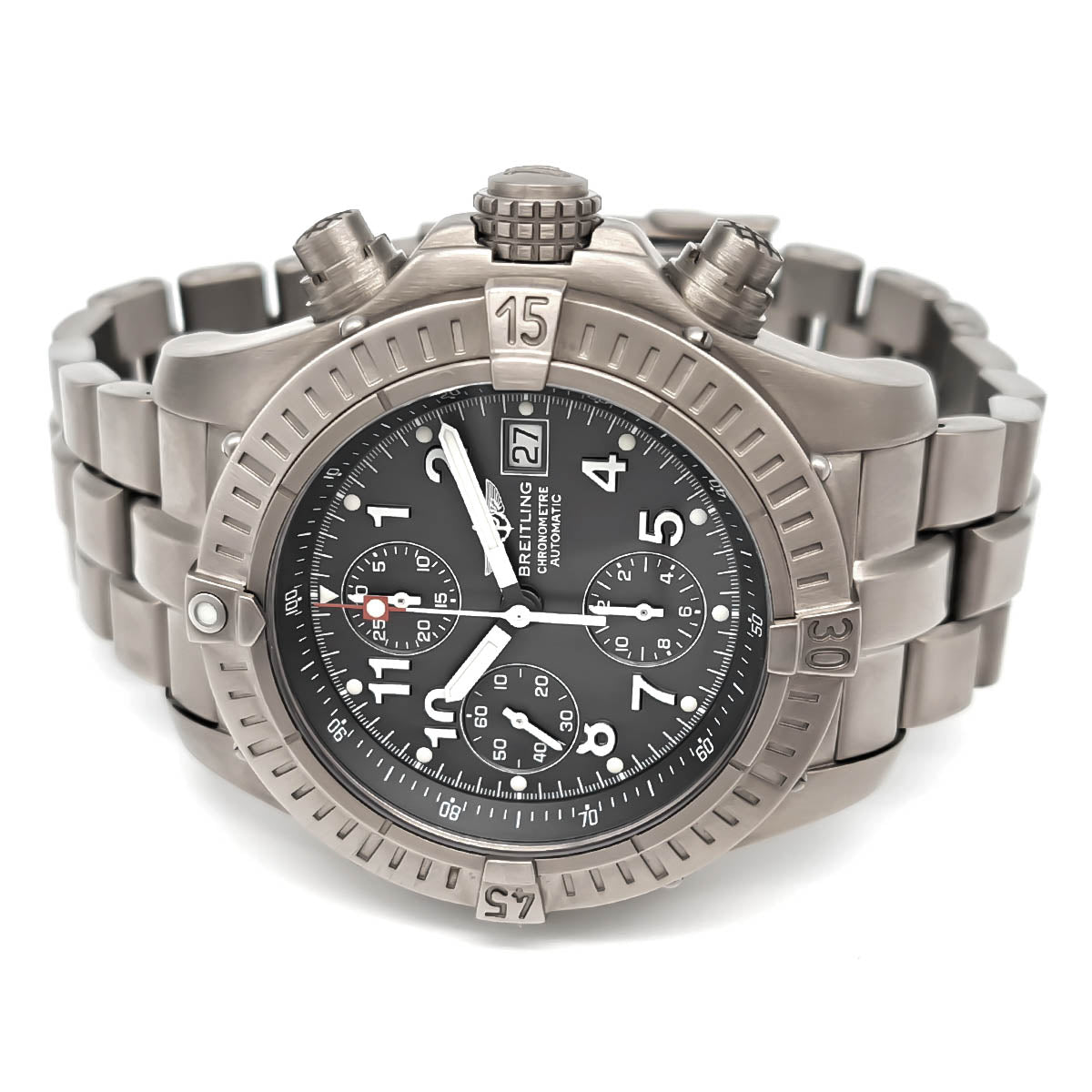 Breitling Chrono Avenger Automatic Titanium Men's Watch E13360