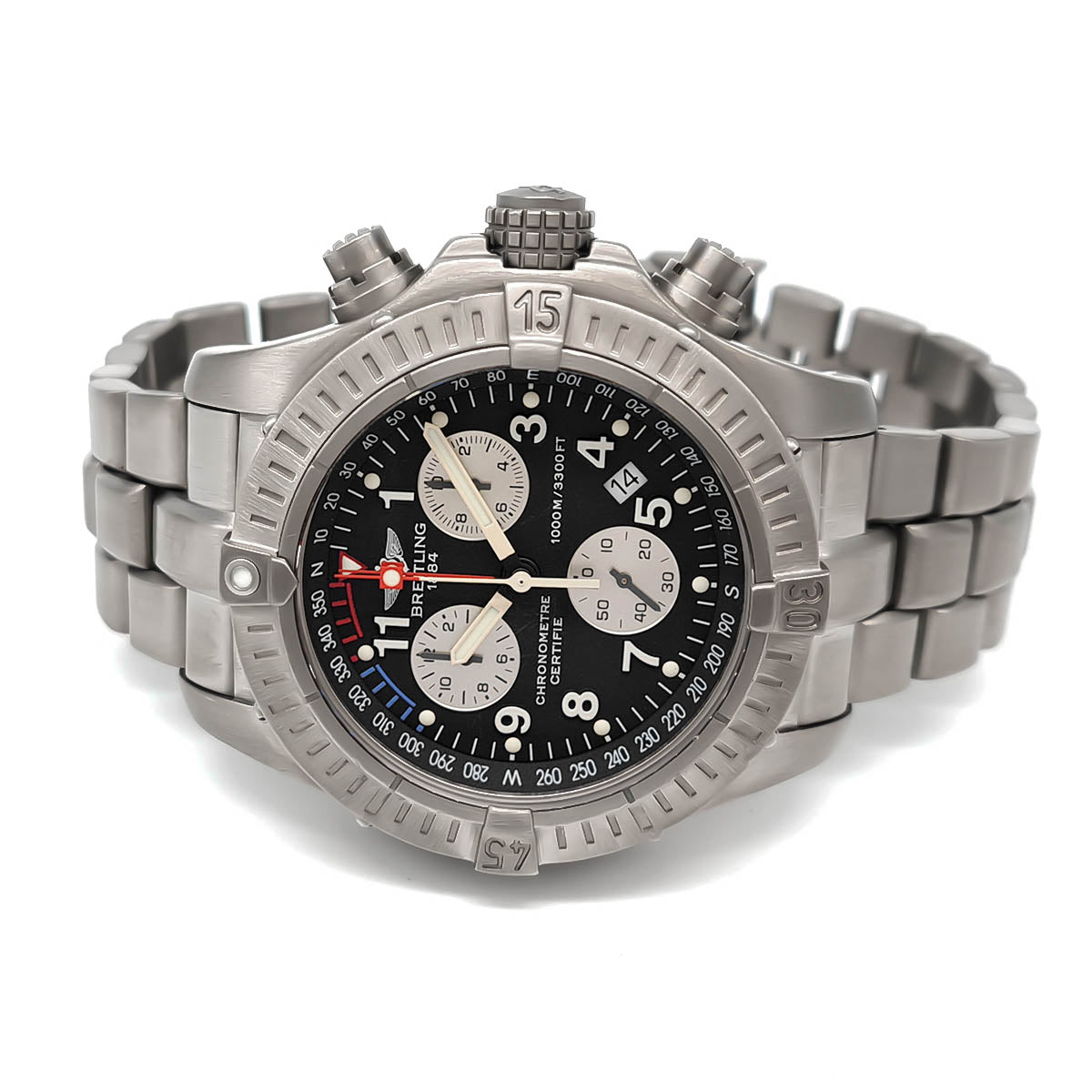 Breitling Chrono Avenger Titanium Quartz Men's Watch E73360