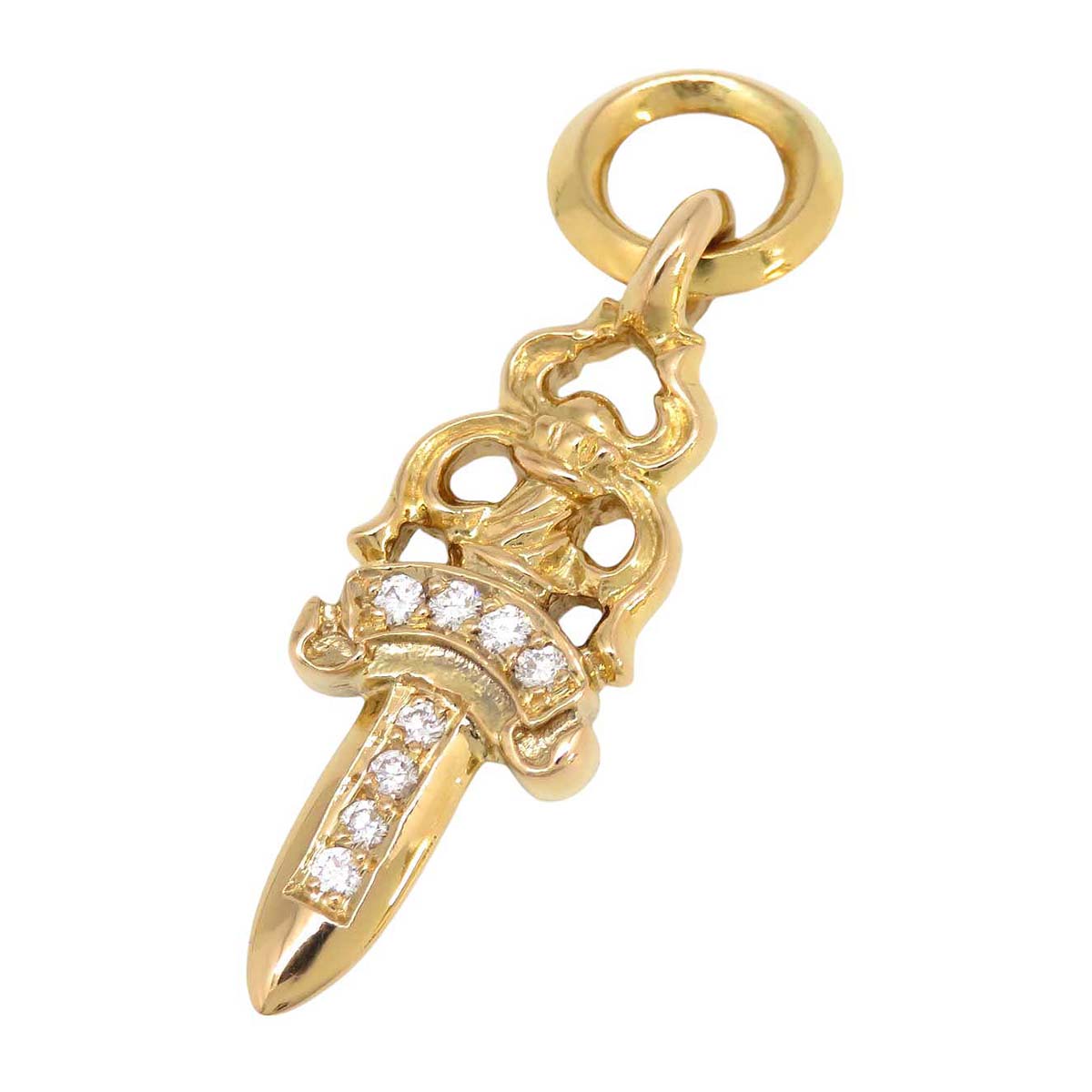 Chrome Hearts 22K Diamond Pendant