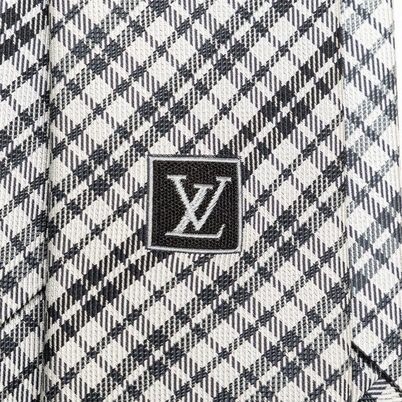 Louis Vuitton Silk Madras Check Tie M75626