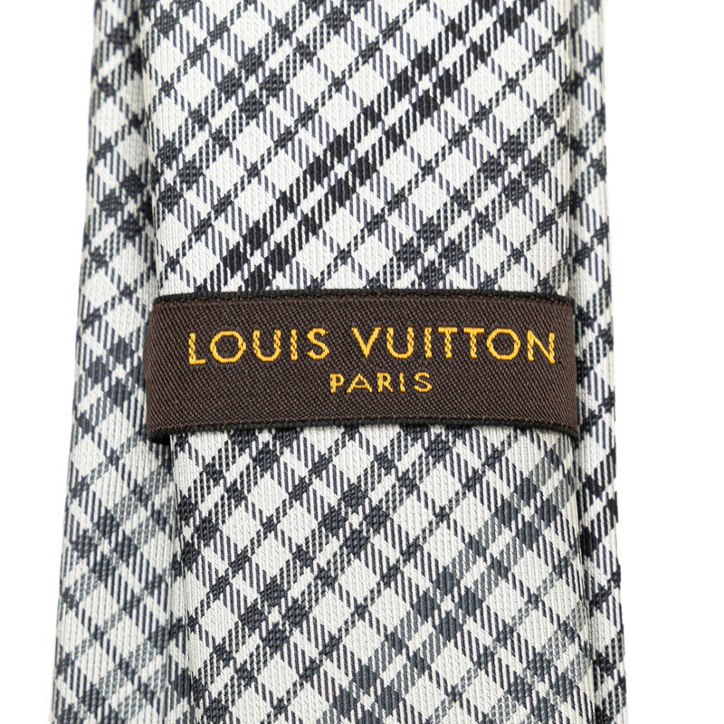 Louis Vuitton Silk Madras Check Tie M75626